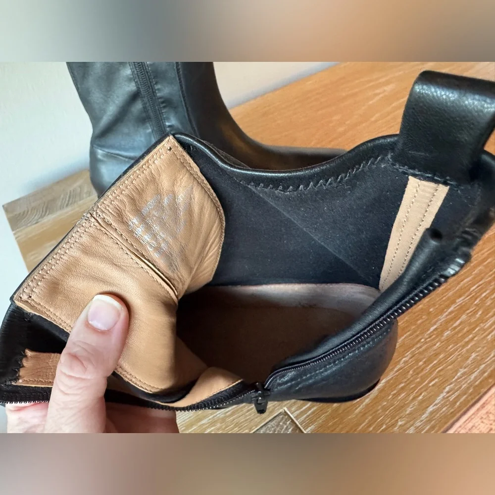 NIB!! MADEWELL Women’s The Idris Ankle Boot True Black Leather Size 9.5 with box
